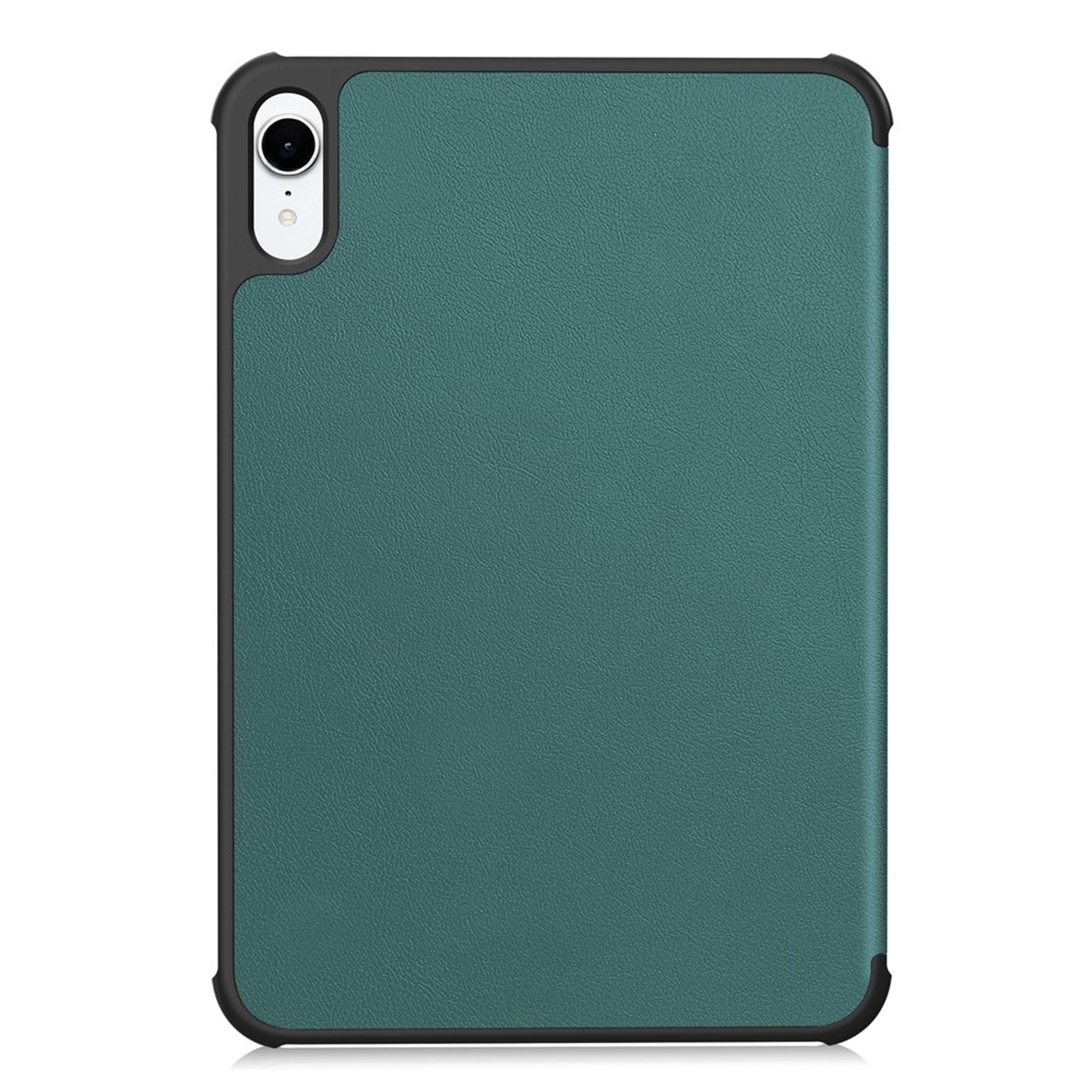 iPad Mini (2026) 8. Gen. EIDERWOOD Kunstlæder Tri-Fold Flip Cover m. Ståfunktion - Grøn