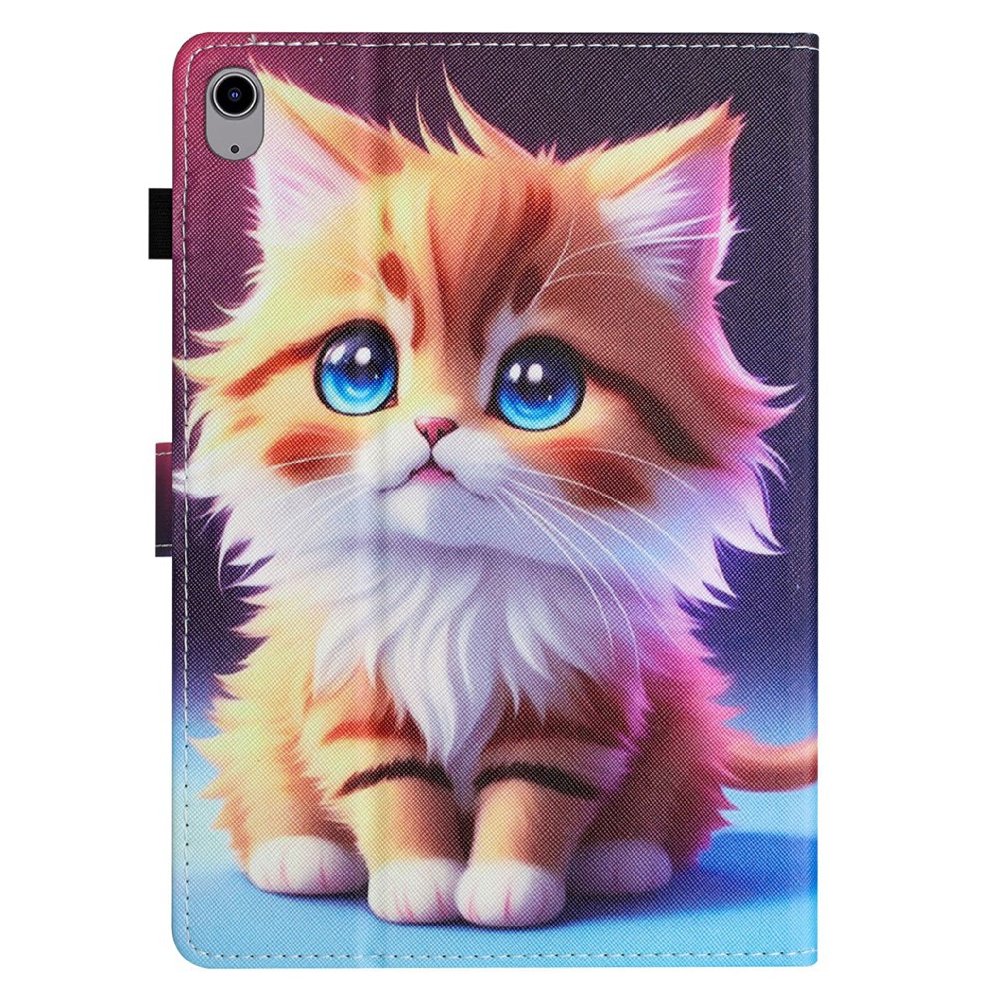 iPad Mini (2026) 8. Gen. EIDERWOOD Kunstlæder Flip Cover m. Kortholder - Kat