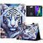 iPad Mini (2026) 8. Gen. EIDERWOOD Kunstlæder Flip Cover m. Kortholder - Tiger