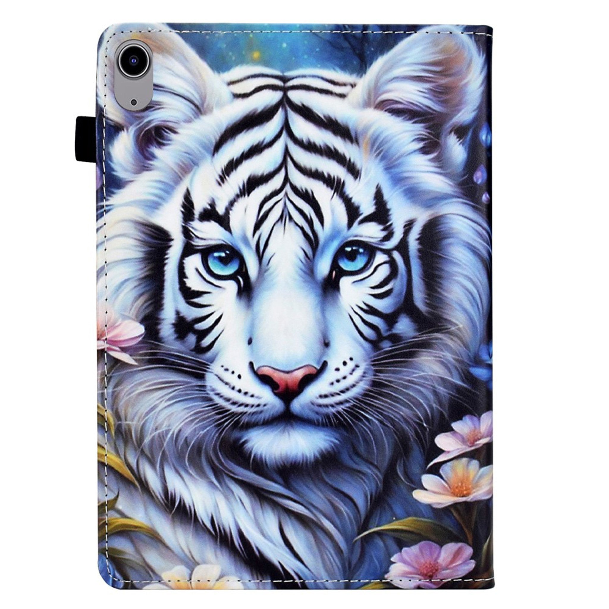 iPad Mini (2026) 8. Gen. EIDERWOOD Kunstlæder Flip Cover m. Kortholder - Tiger
