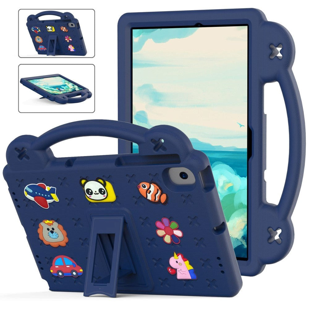 Lenovo Tab M10 (3. Gen) 10.1" (TB-328F/TB-328X) Børne Cover m. Kickstand & Håndholder - Mørkeblå
