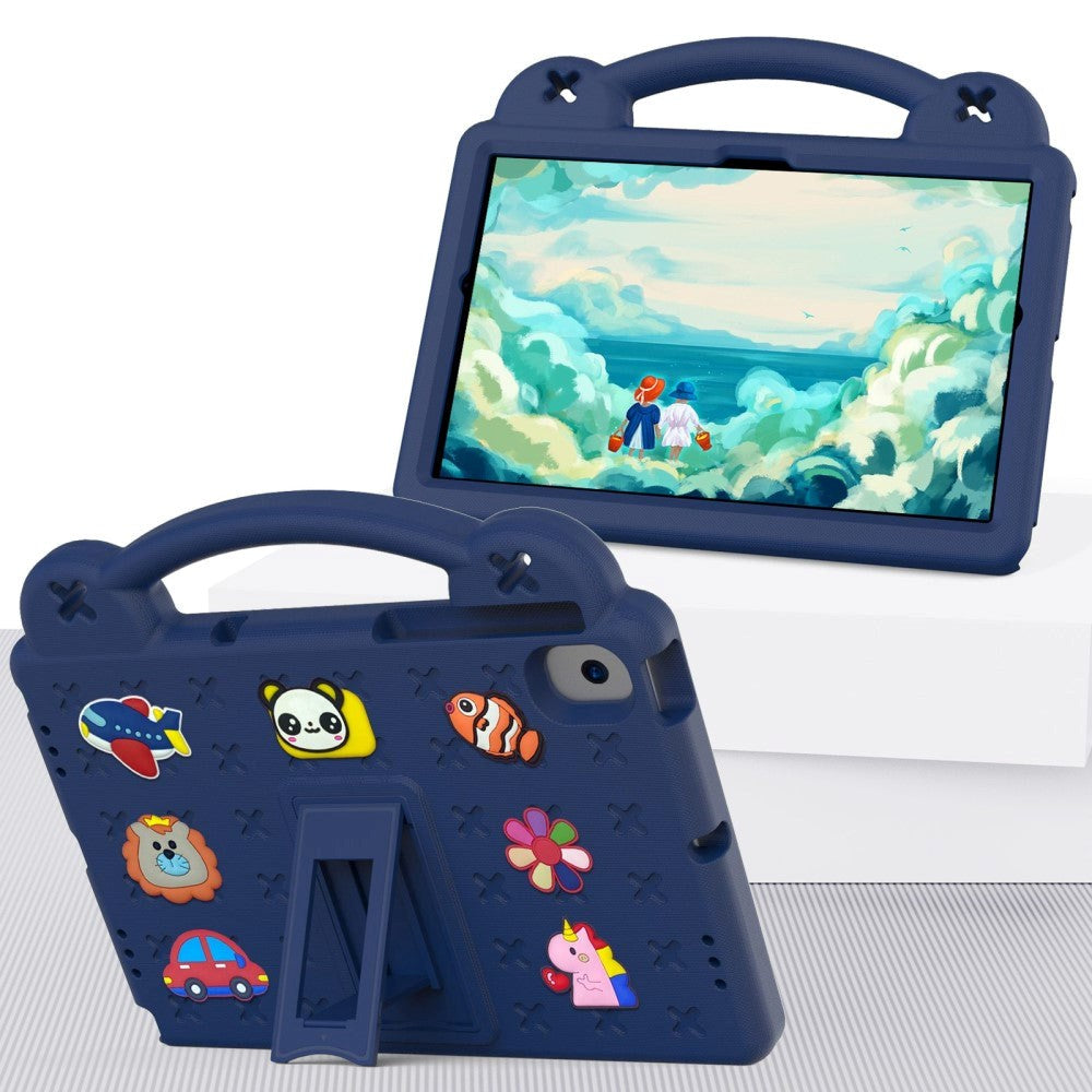 Lenovo Tab M10 (3. Gen) 10.1" (TB-328F/TB-328X) Børne Cover m. Kickstand & Håndholder - Mørkeblå