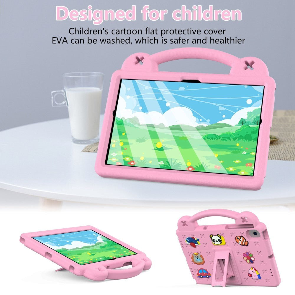 Lenovo Tab M10 (3. Gen) 10.1" (TB-328F/TB-328X) Børne Cover m. Kickstand & Håndholder - Lyserød