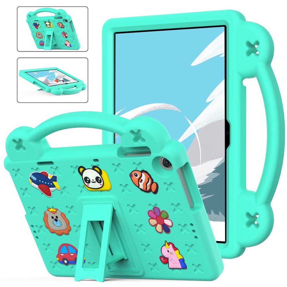 Lenovo Tab M10 (3. Gen) 10.1" (TB-328F/TB-328X) Børne Cover m. Kickstand & Håndholder - Grøn