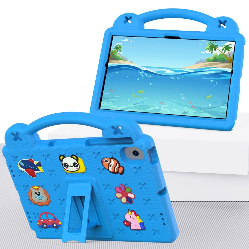 Lenovo Tab M10 (3. Gen) 10.1" (TB-328F/TB-328X) Børne Cover m. Kickstand & Håndholder - Blå