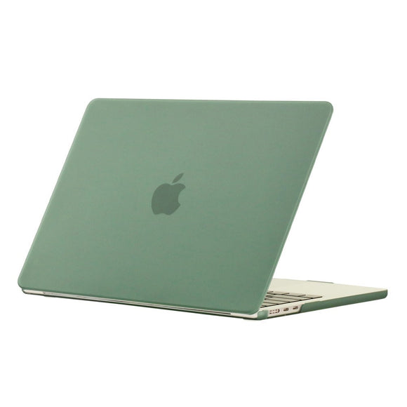 MacBook Air 13" M5/M4/M3/M2 (2026-2022) Mat Plastik Cover - Lysegrøn