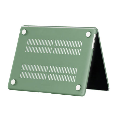 MacBook Air 13" M5/M4/M3/M2 (2026-2022) Mat Plastik Cover - Lysegrøn