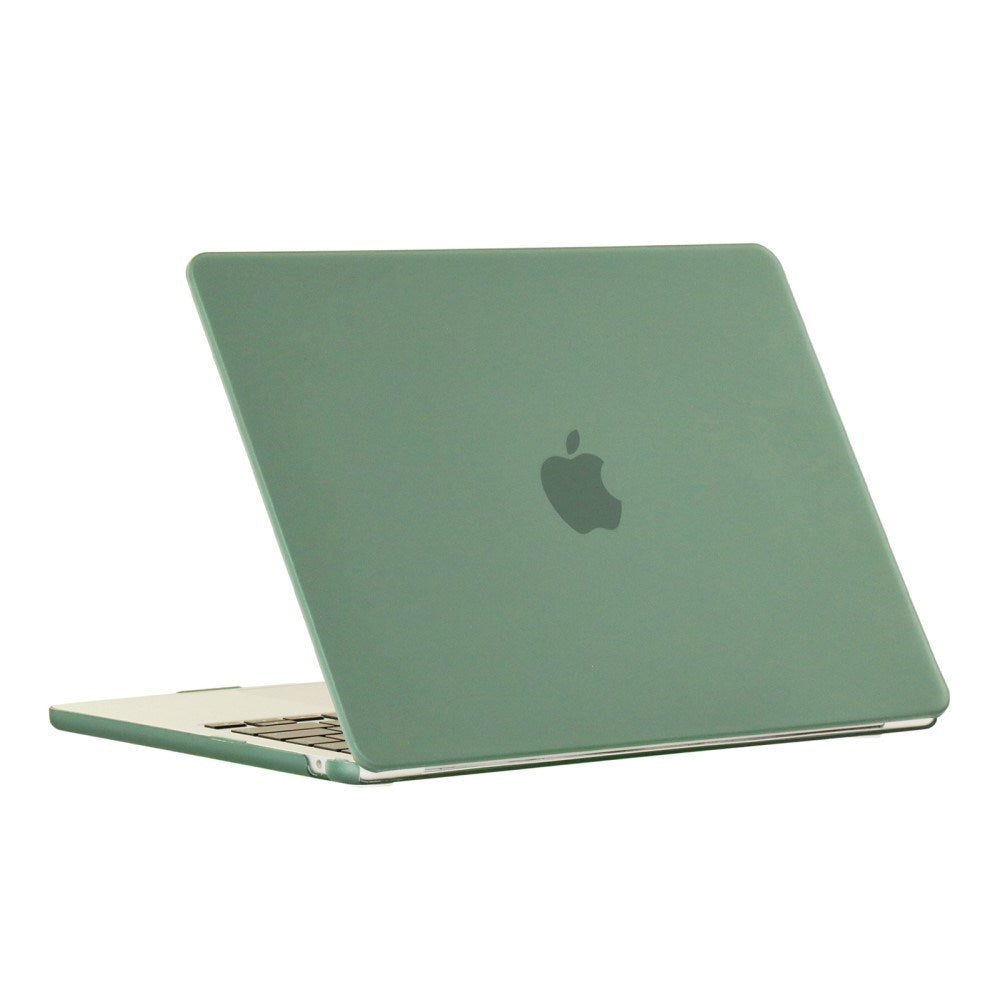 MacBook Air 13" M5/M4/M3/M2 (2026-2022) Mat Plastik Cover - Lysegrøn