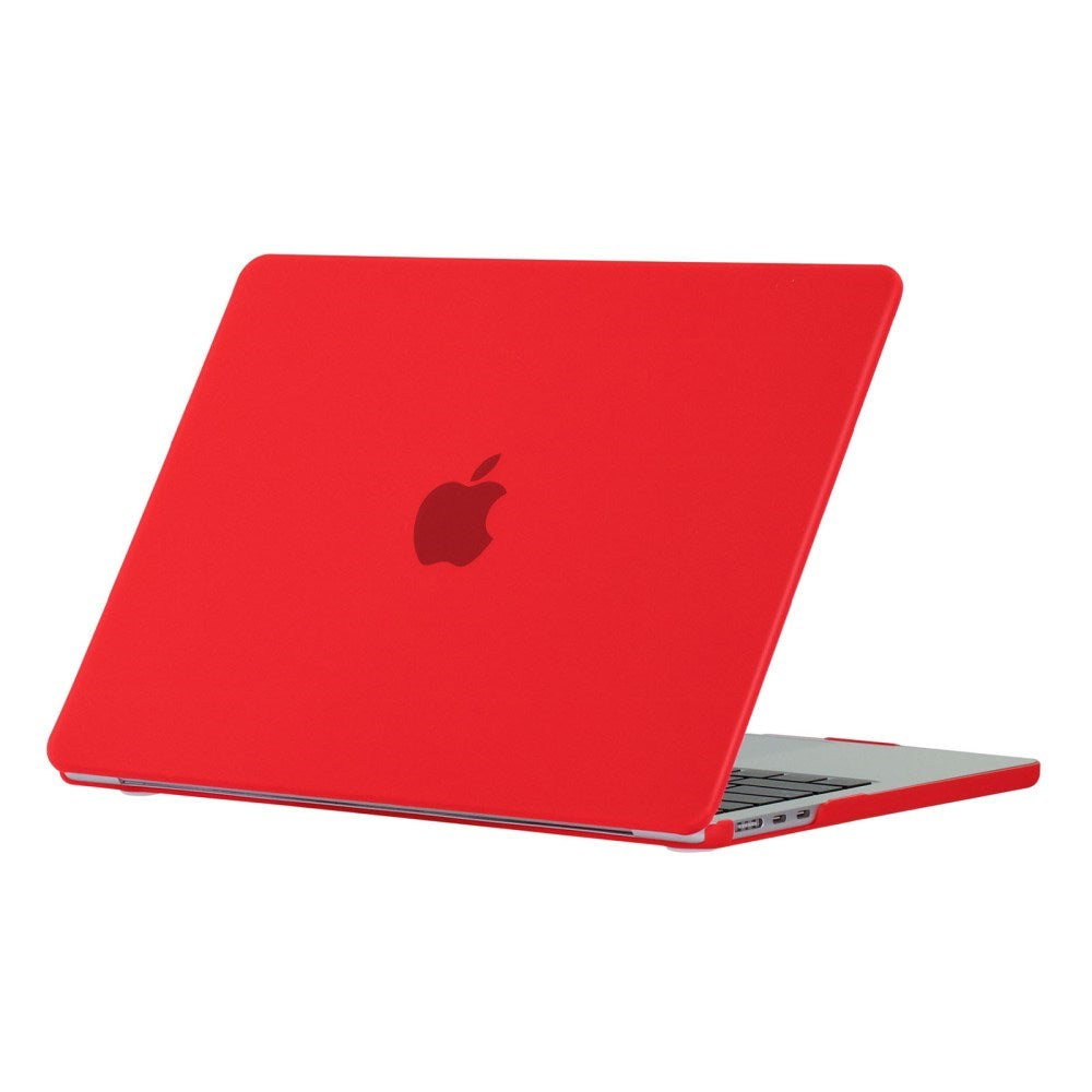 MacBook Air 13" M5/M4/M3/M2 (2026-2022) Mat Plastik Cover - Rød