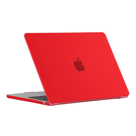 MacBook Air 13" M5/M4/M3/M2 (2026-2022) Mat Plastik Cover - Rød