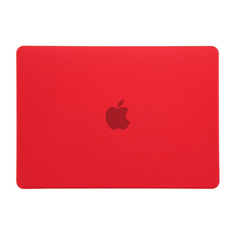 MacBook Air 13" M5/M4/M3/M2 (2026-2022) Mat Plastik Cover - Rød