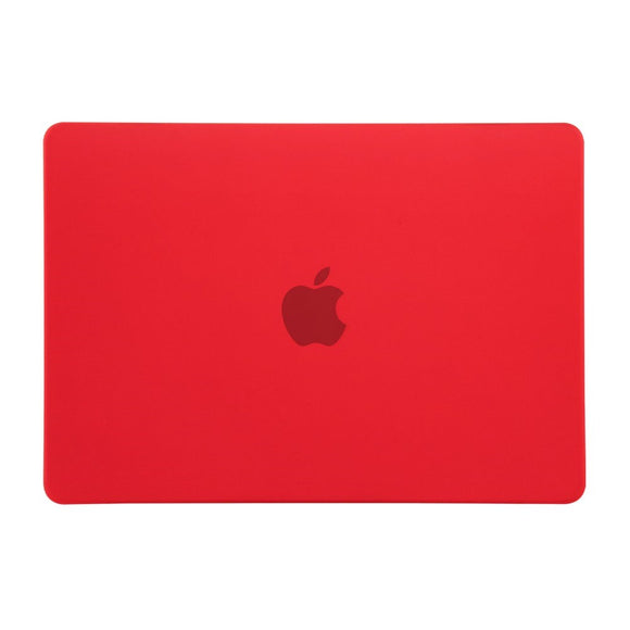 MacBook Air 13" M5/M4/M3/M2 (2026-2022) Mat Plastik Cover - Rød