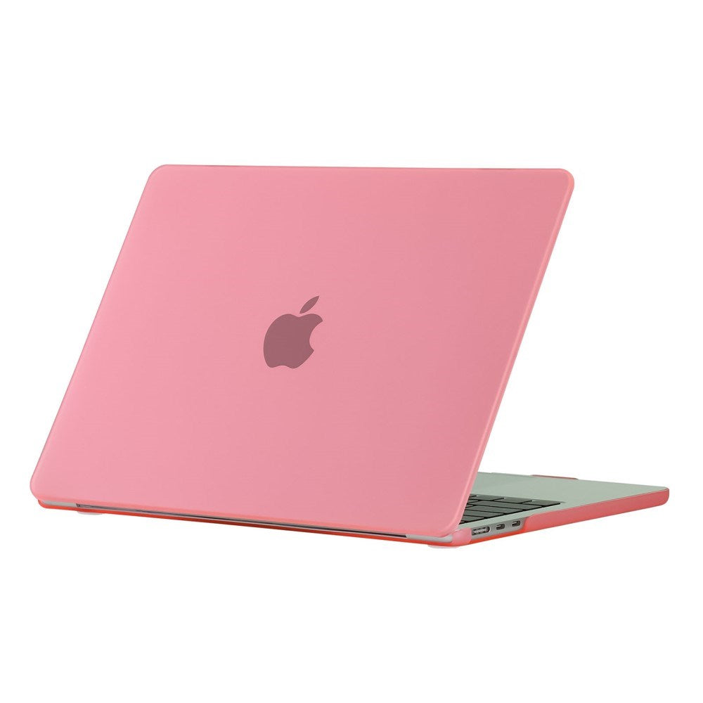 MacBook Air 13" M5/M4/M3/M2 (2026-2022) Mat Plastik Cover - Pink