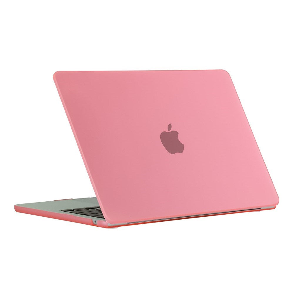 MacBook Air 13" M5/M4/M3/M2 (2026-2022) Mat Plastik Cover - Pink