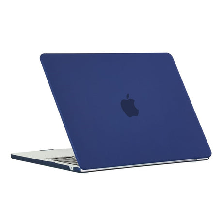 MacBook Air 13" M5/M4/M3/M2 (2026-2022) Mat Plastik Cover - Mørkeblå