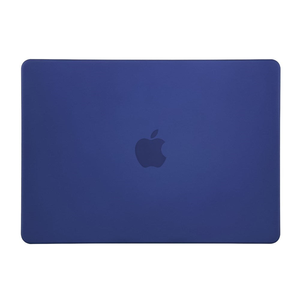 MacBook Air 13" M5/M4/M3/M2 (2026-2022) Mat Plastik Cover - Mørkeblå