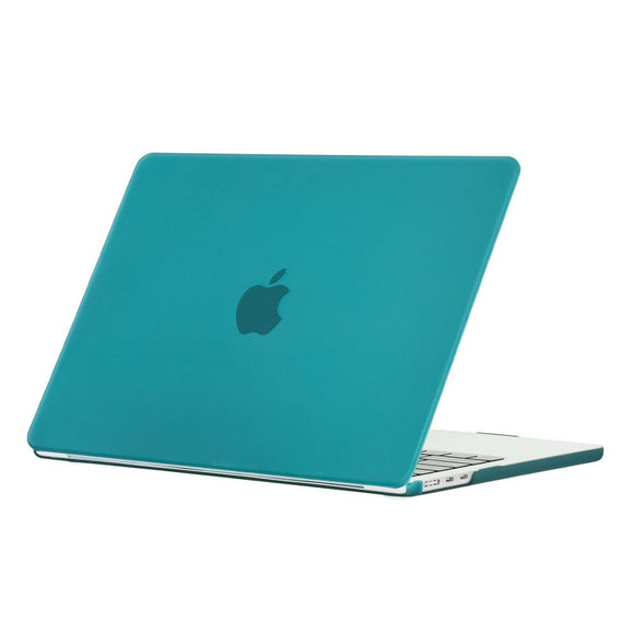 MacBook Air 13" M5/M4/M3/M2 (2026-2022) Mat Plastik Cover - Grøn