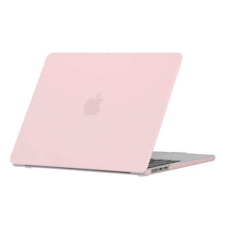 MacBook Air 13" M5/M4/M3/M2 (2026-2022) Mat Plastik Cover - Lyserød