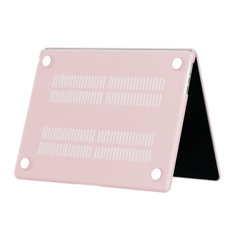 MacBook Air 13" M5/M4/M3/M2 (2026-2022) Mat Plastik Cover - Lyserød