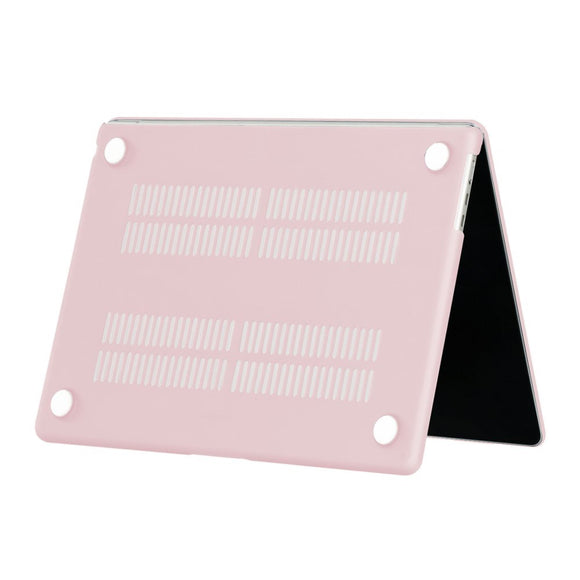 MacBook Air 13" M5/M4/M3/M2 (2026-2022) Mat Plastik Cover - Lyserød