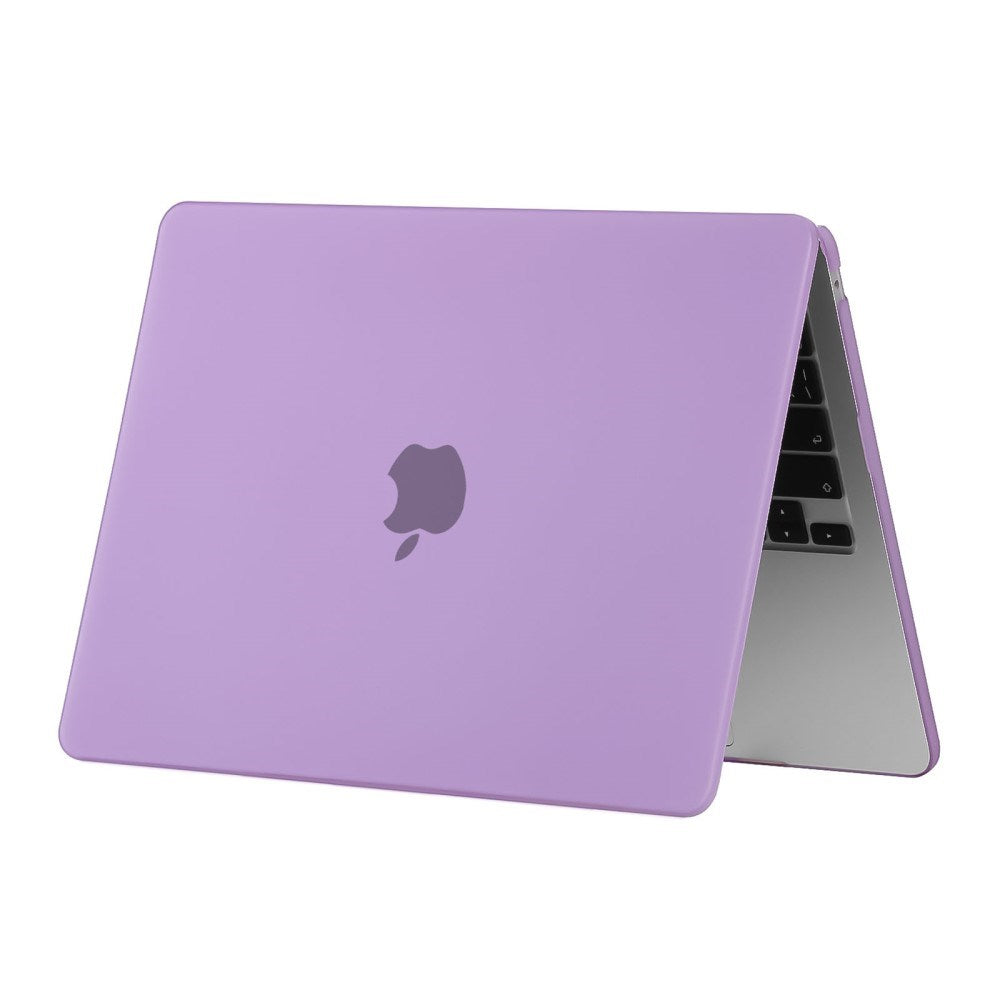 MacBook Air 13" M5/M4/M3/M2 (2026-2022) Mat Plastik Cover - Lilla