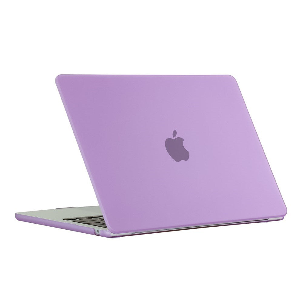MacBook Air 13" M5/M4/M3/M2 (2026-2022) Mat Plastik Cover - Lilla