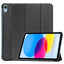 iPad 11" (2025) / iPad 10.9" (2024/2022) Tri-Fold Læder Cover - Sort