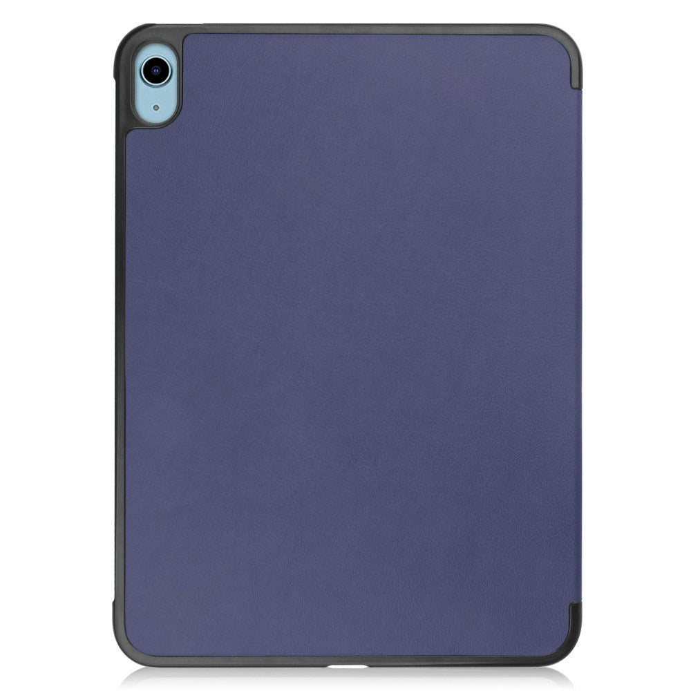 iPad 11" (2025) / iPad 10.9" (2024/2022) Tri-Fold Læder Cover - Blå