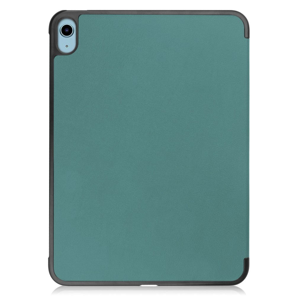 iPad 11" (2025) / iPad 10.9" (2024/2022) Tri-Fold Læder Cover - Grøn