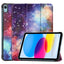 iPad 11" (2025) / iPad 10.9" (2024/2022) Læder Cover m. Tri-fold Stand - Galakse