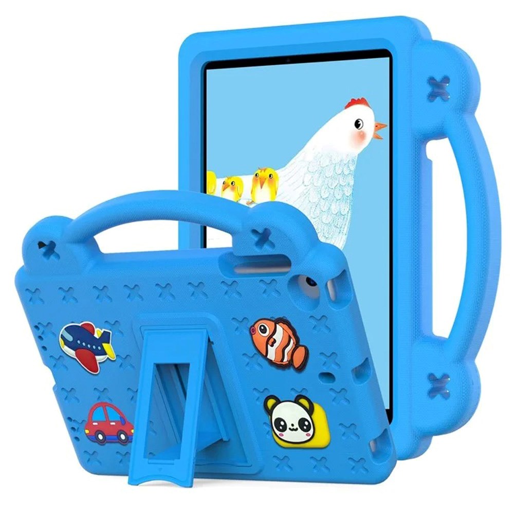 EIDERWOOD - iPad Mini (2019/2015/2014/2013/2012) Børne Cover m. Kickstand & Håndholder - Blå