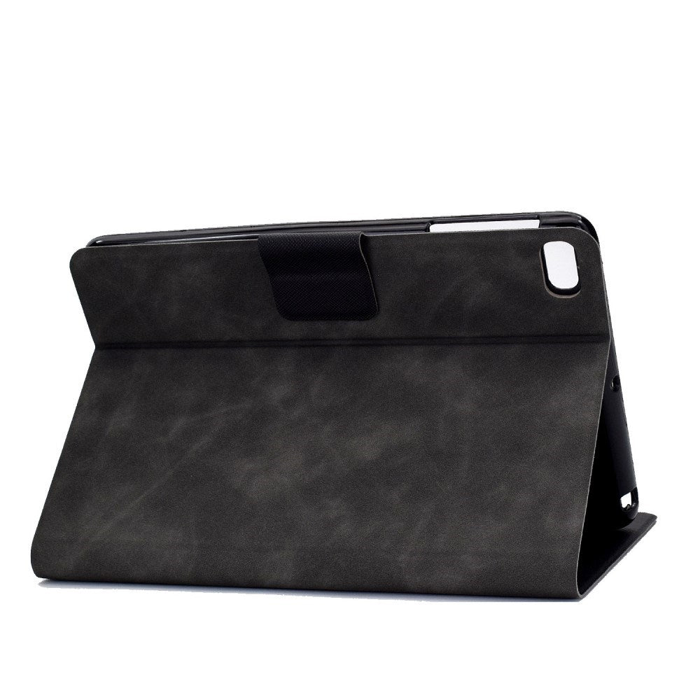 EIDERWOOD iPad Mini 4 / iPad Mini (2019) Læder Flip Cover m. Kortholder - Sort