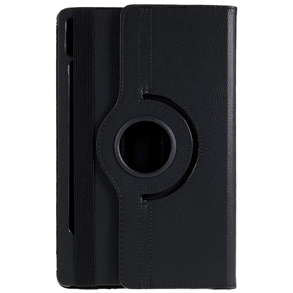Lenovo Tab P11 Pro Gen. 2 Klassisk Læder Cover m. 360⁰ Ståfunktion - Sort