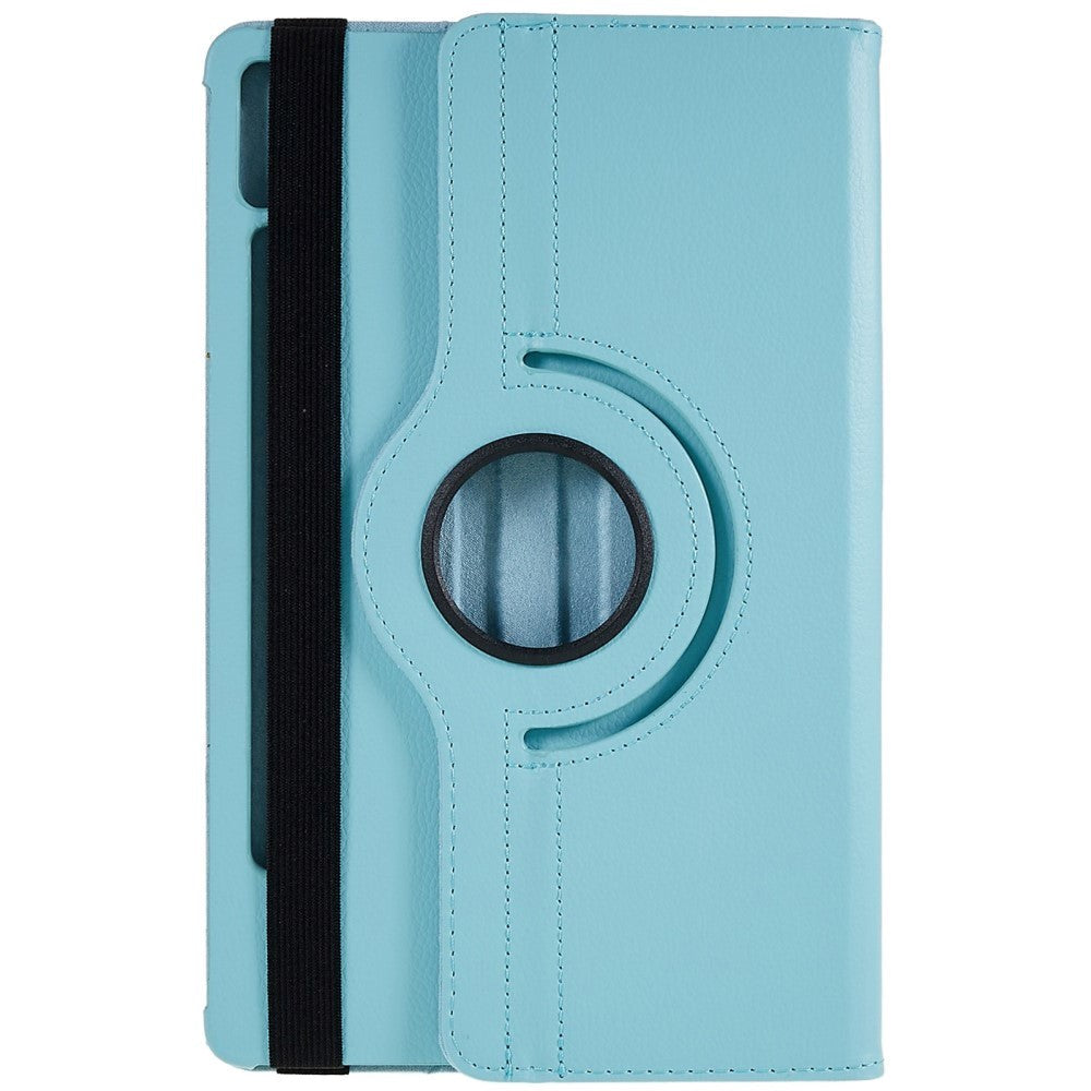 Lenovo Tab P11 Pro Gen. 2 Klassisk Læder Cover m. 360⁰ Ståfunktion - Lyseblå