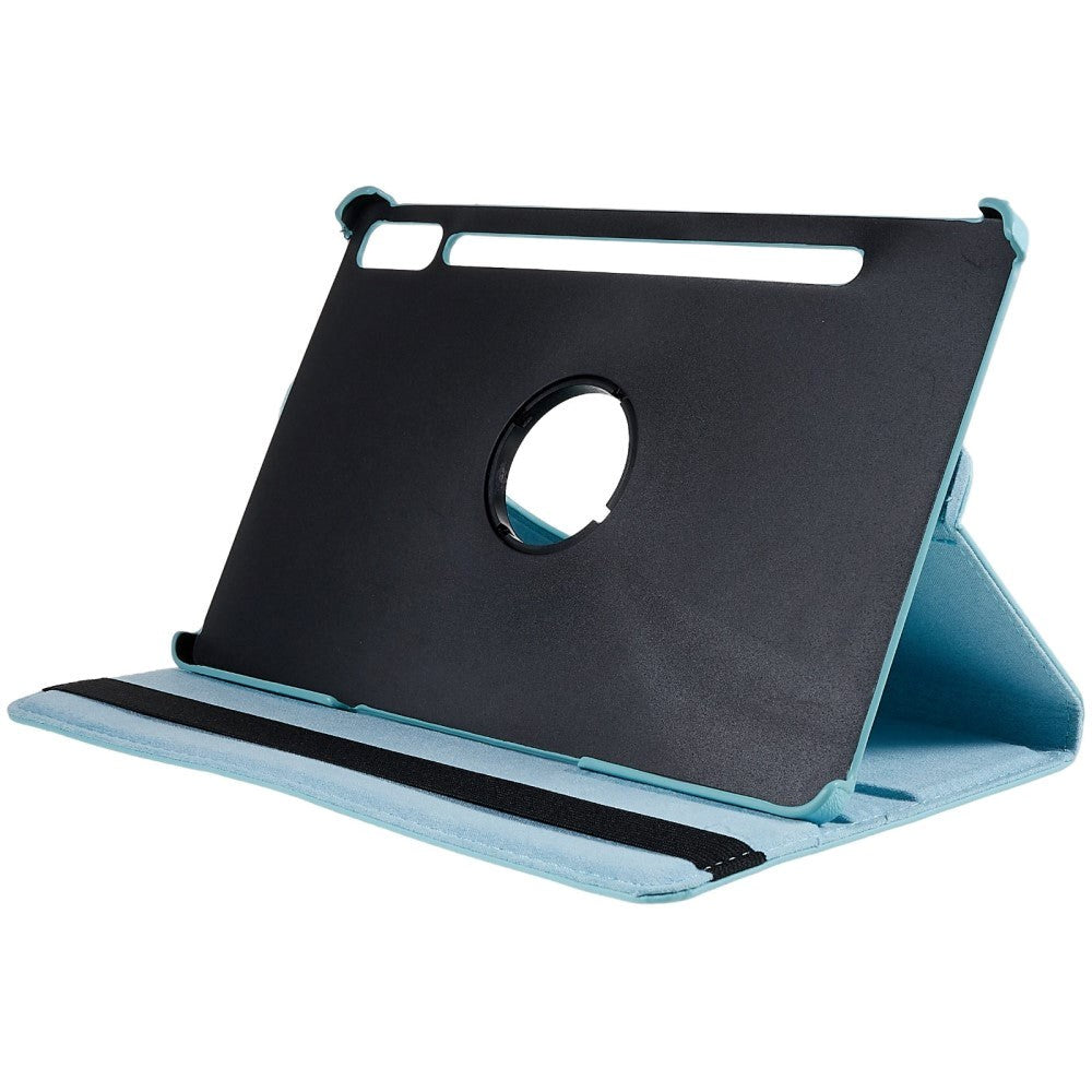 Lenovo Tab P11 Pro Gen. 2 Klassisk Læder Cover m. 360⁰ Ståfunktion - Lyseblå