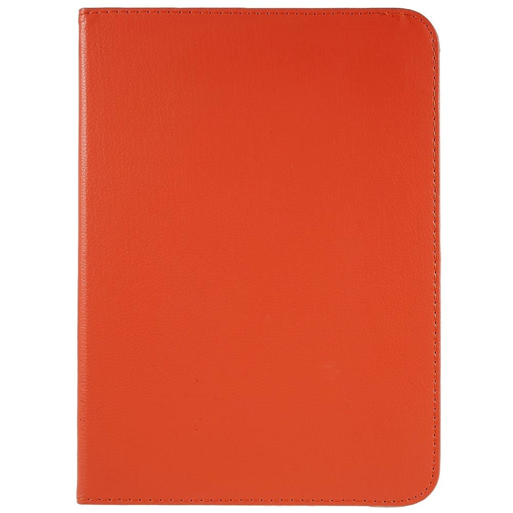 EIDERWOOD iPad 11" (2025) / iPad 10.9" (2024/2022) Klassisk Læder Cover m. 360⁰ Ståfunktion - Orange