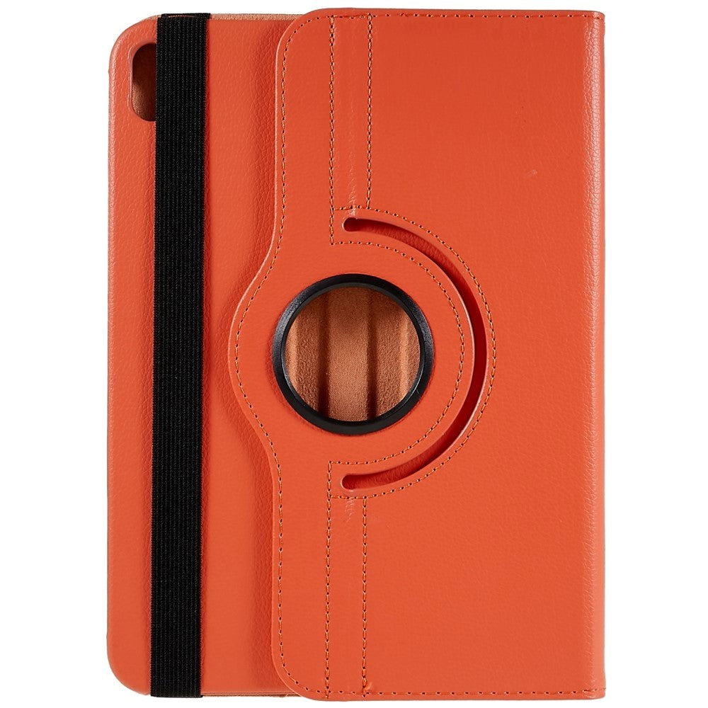 EIDERWOOD iPad 11" (2025) / iPad 10.9" (2024/2022) Klassisk Læder Cover m. 360⁰ Ståfunktion - Orange