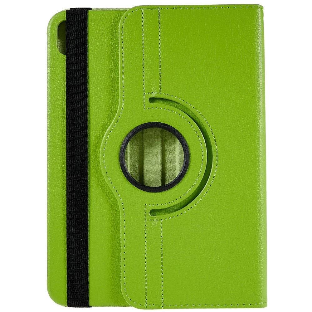 EIDERWOOD iPad 11" (2025) / iPad 10.9" (2024/2022) Klassisk Læder Cover m. 360⁰ Ståfunktion - Grøn