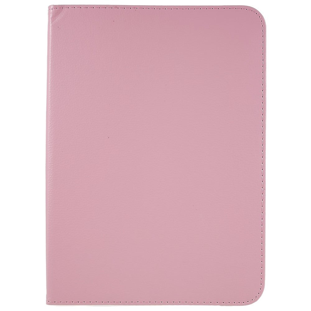 EIDERWOOD iPad 11" (2025) / iPad 10.9" (2024/2022) Klassisk Læder Cover m. 360⁰ Ståfunktion - Lyserød