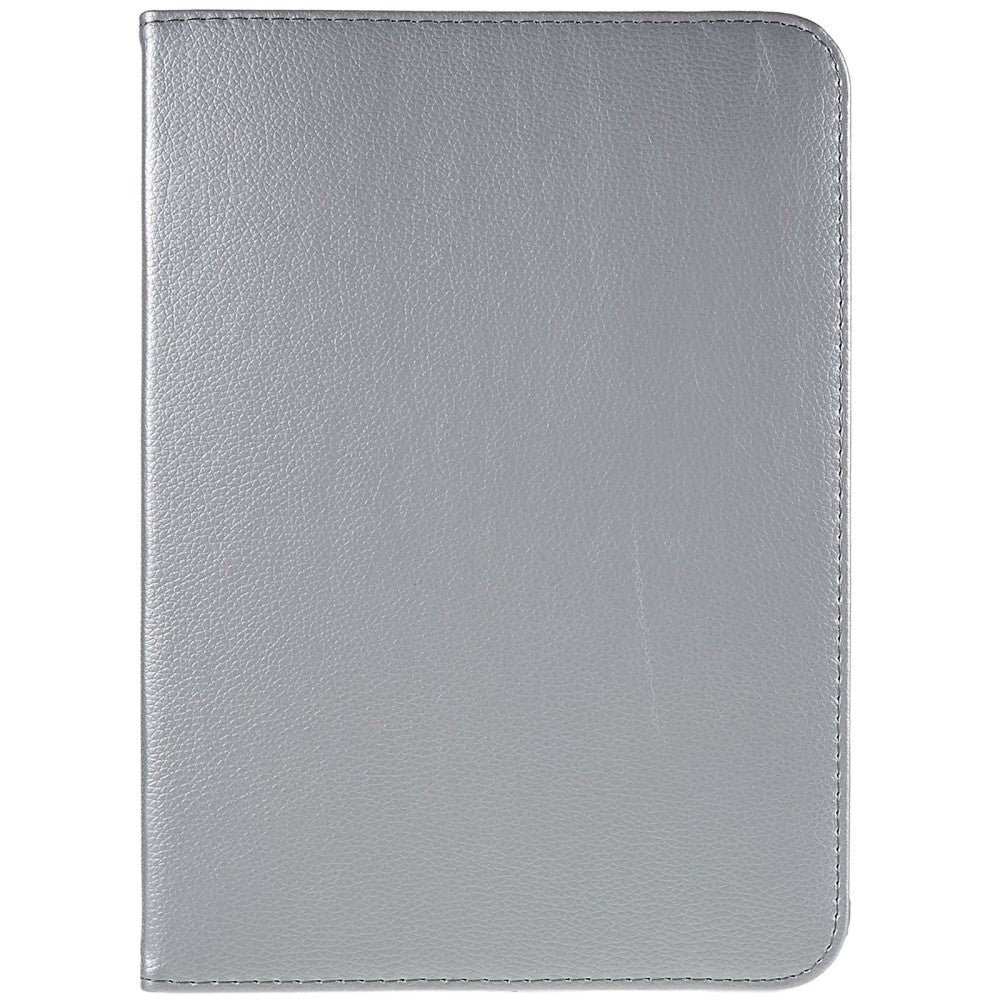 EIDERWOOD iPad 11" (2025) / iPad 10.9" (2024/2022) Klassisk Læder Cover m. 360⁰ Ståfunktion - Sølv
