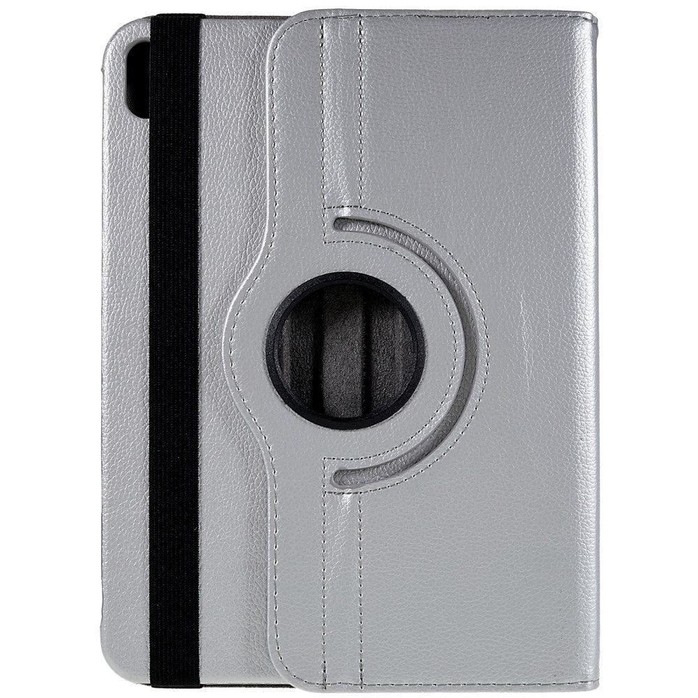 EIDERWOOD iPad 11" (2025) / iPad 10.9" (2024/2022) Klassisk Læder Cover m. 360⁰ Ståfunktion - Sølv