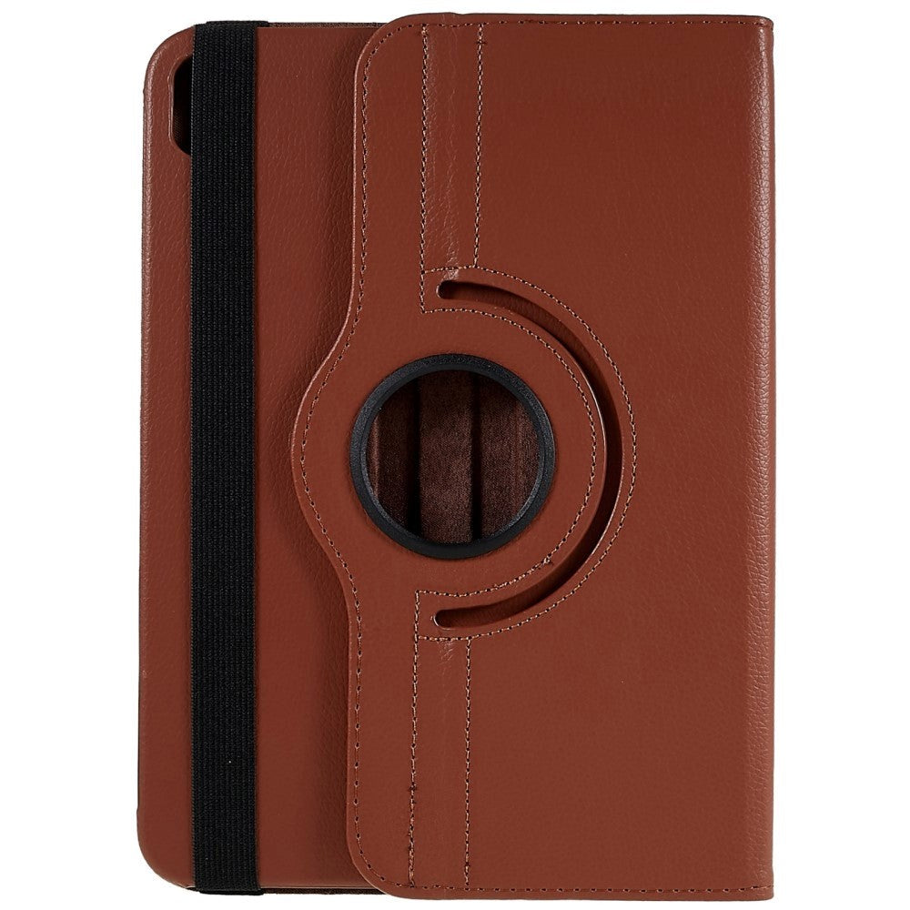 EIDERWOOD iPad 11" (2025) / iPad 10.9" (2024/2022) Klassisk Læder Cover m. 360⁰ Ståfunktion - Brun