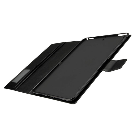 iPad 10.2" (2021 / 2020 / 2019) / Air (2019) / Pro 10.5" Læder Cover m. Kortholder & Ståfunktion - Sort