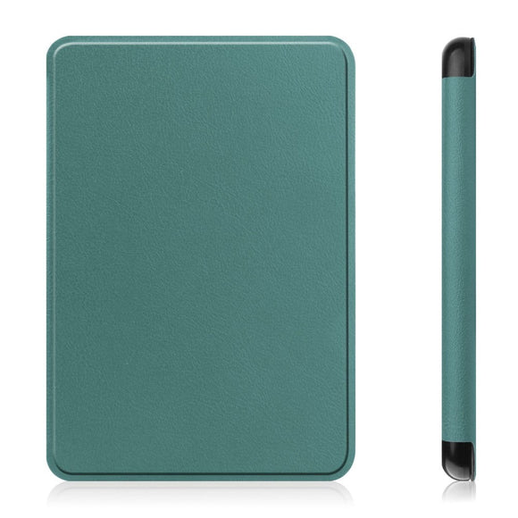 Amazon Kindle 11th Generation (2022) Læder Flip Cover - Grøn