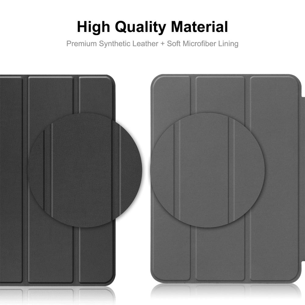iPad 11" (2025) / iPad 10.9" (2024/2022) ENKAY Tri-Fold Læder Cover - Grøn