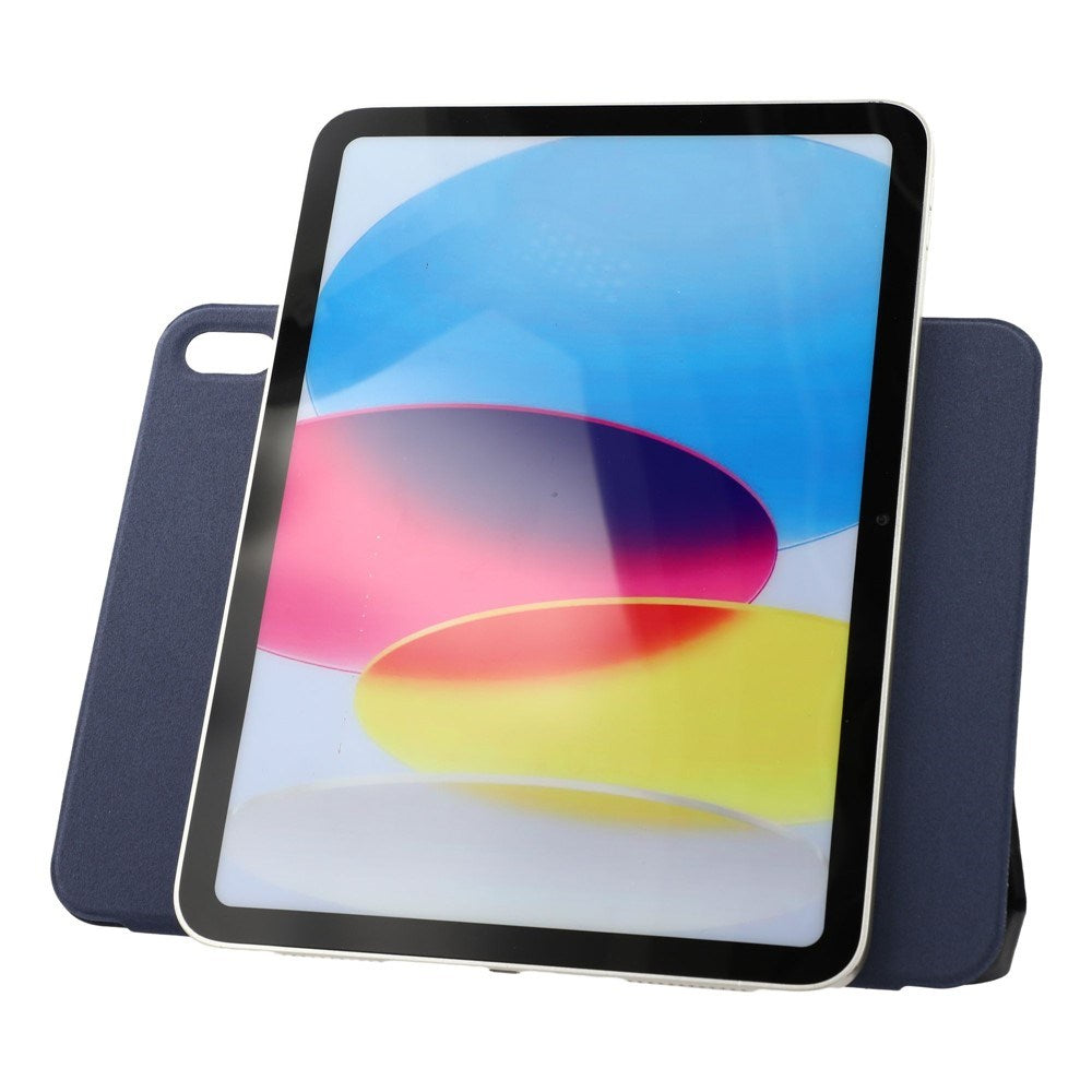 EIDERWOOD iPad 11" (2025) / iPad 10.9" (2024/2022) Magnetisk Tri-Fold Cover - Mørkeblå