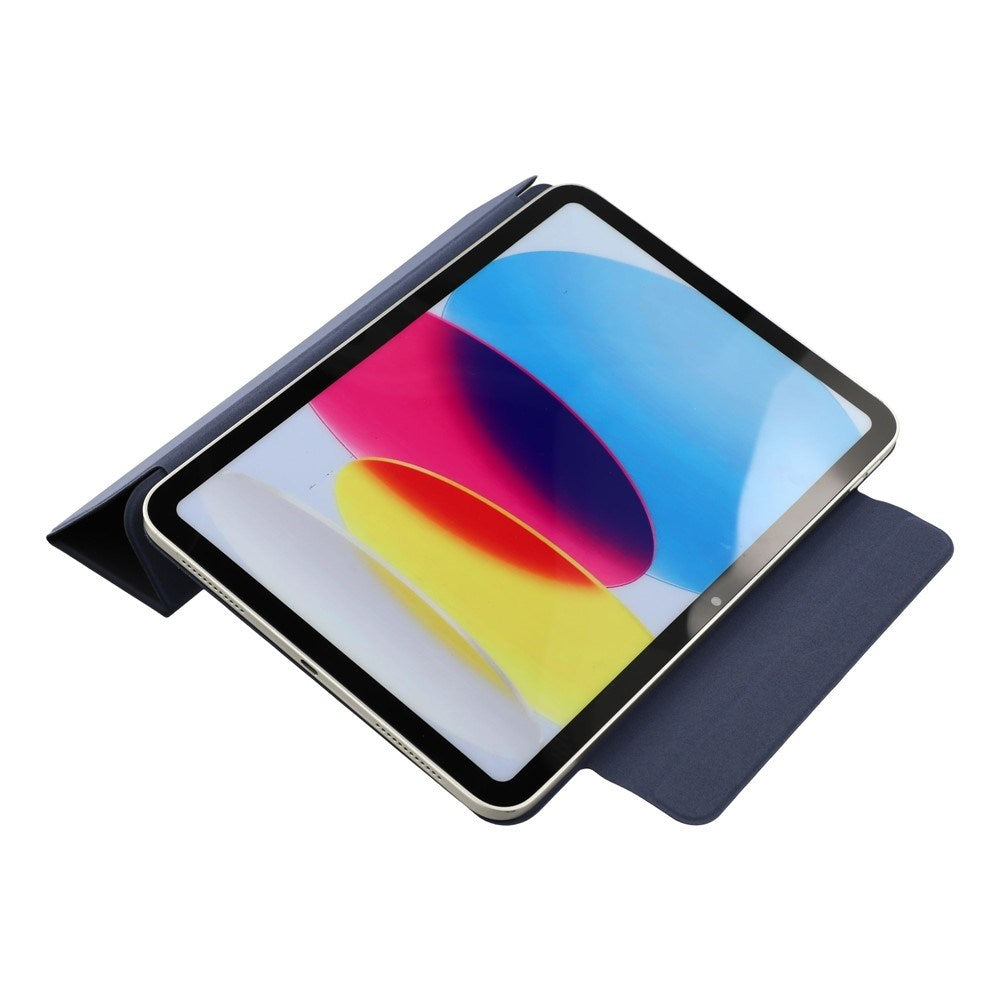 EIDERWOOD iPad 11" (2025) / iPad 10.9" (2024/2022) Magnetisk Tri-Fold Cover - Mørkeblå