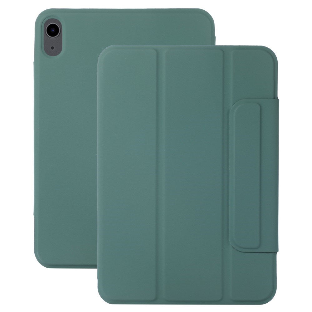EIDERWOOD iPad 11" (2025) / iPad 10.9" (2024/2022) Magnetisk Tri-Fold Cover - Grøn