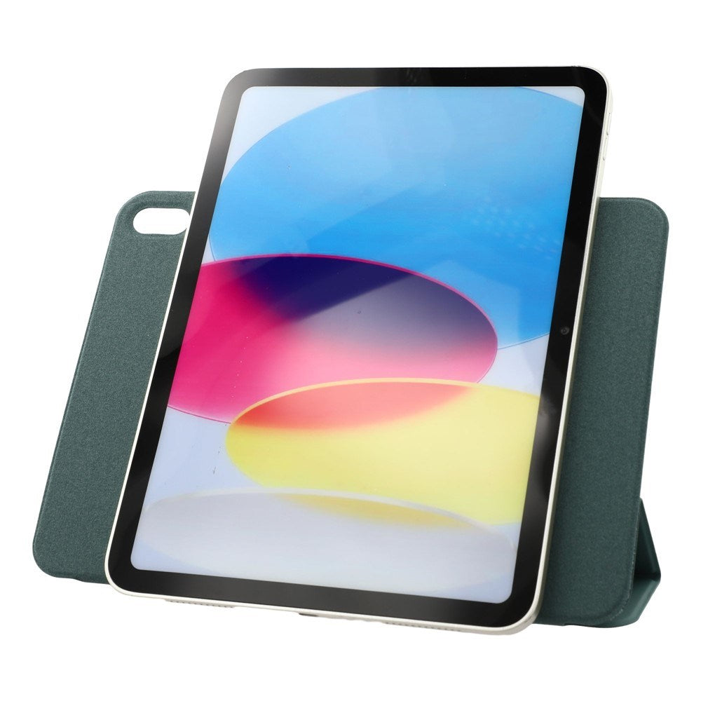 EIDERWOOD iPad 11" (2025) / iPad 10.9" (2024/2022) Magnetisk Tri-Fold Cover - Grøn