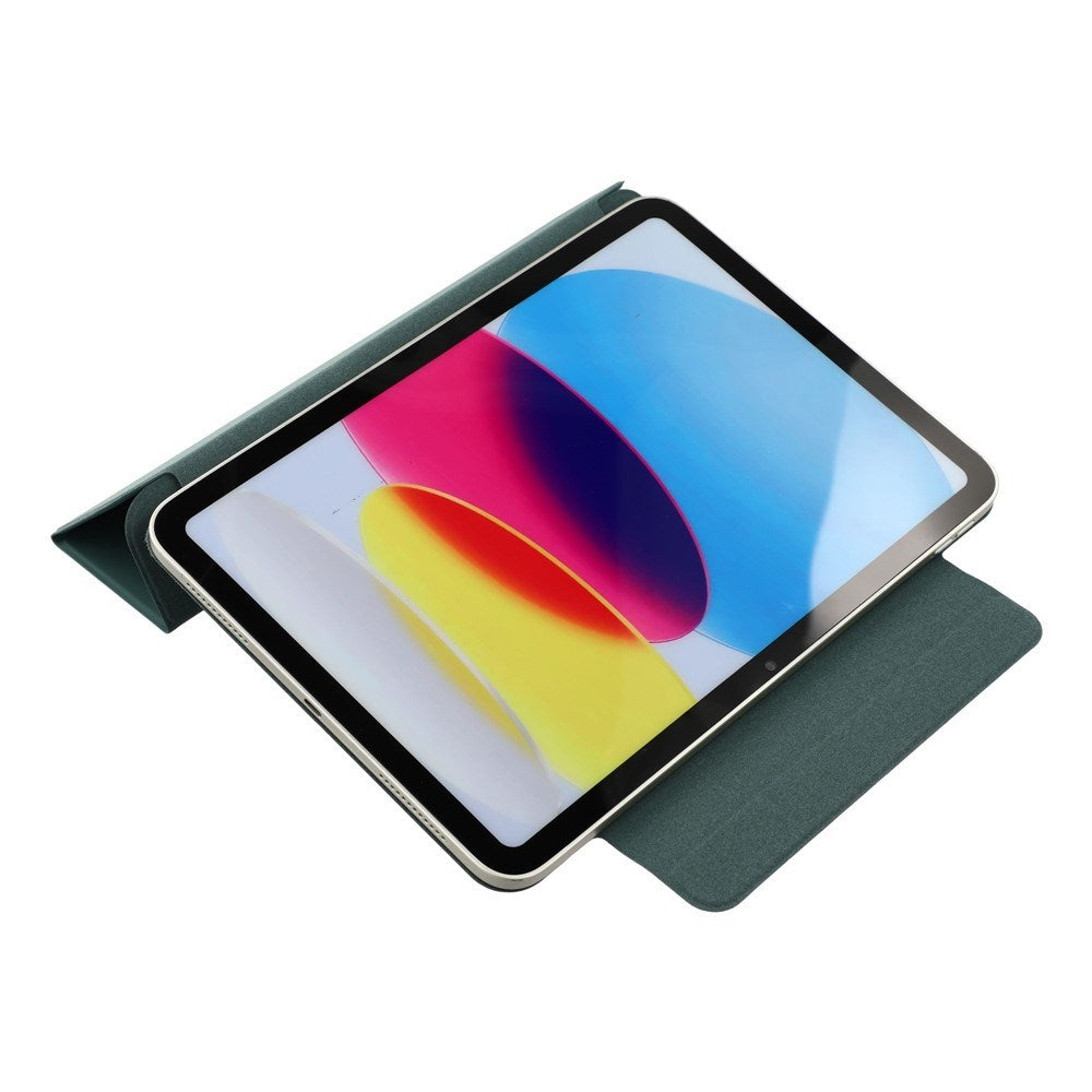 EIDERWOOD iPad 11" (2025) / iPad 10.9" (2024/2022) Magnetisk Tri-Fold Cover - Grøn